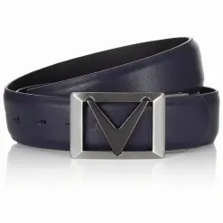 CALLAWAY SIGNATURE SERIES CHEV LOGO GOLF BELT – PEACOAT NAVY