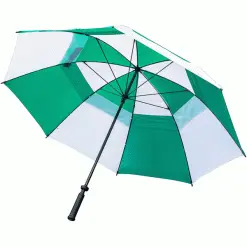 LONGRIDGE DELUXE 60” WINDPROOF DUAL CANNOPY GOLF UMBRELLA – GREEN