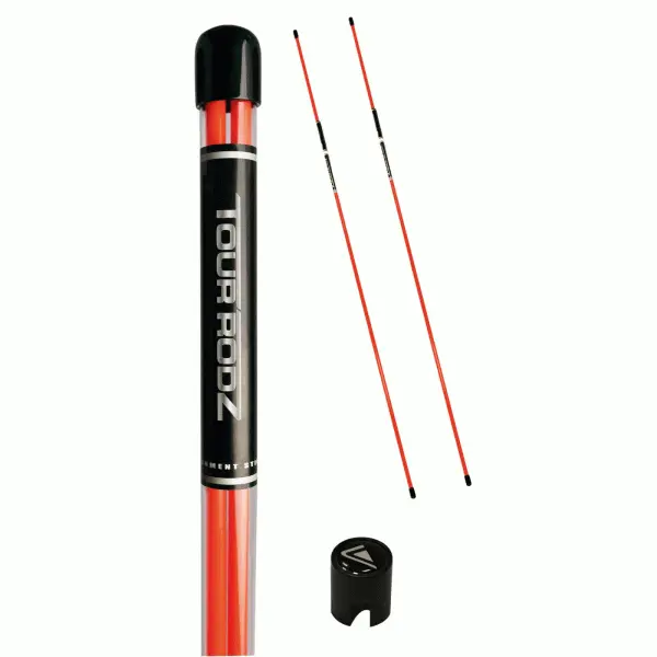 LONGRIDGE RODZ GOLF ALIGNMENT STICKS X 2 – ORANGE 3 LONGRIDGE RODZ GOLF ALIGNMENT STICKS X 2 – ORANGE