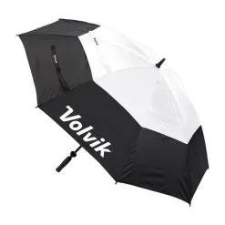 VOLVIK DUAL CANOPY GOLF TOUR UMBRELLA – WHITE