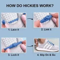 HICKIES 2.0 ADULTS TIE-FREE SHOE LACES X14 / ORANGE 10 HICKIES 2.0 ADULTS TIE-FREE SHOE LACES X14 / ORANGE -KingGolf Sales Store 51B8rhXgePL. AC 600x600 2