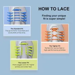 HICKIES 2.0 ADULTS TIE-FREE SHOE LACES X14 / NAVY -KingGolf Sales Store 81RSbOjtCWL. AC SL1500 600x600 8