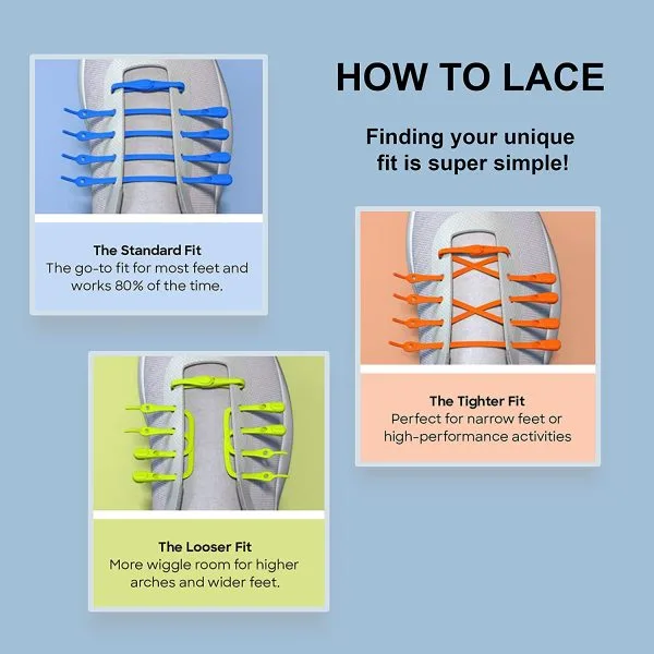 HICKIES 2.0 KIDS TIE-FREE LACES X10 / WHITE 6 HICKIES 2.0 KIDS TIE-FREE LACES X10 / WHITE - Image 4