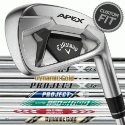 CALLAWAY APEX 21 IRONS / STEEL SHAFTS – CUSTOM FIT