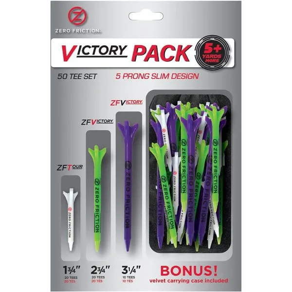 ZERO FRICTION VICTORY VARIETY 50 PACK 3 ZERO FRICTION VICTORY VARIETY 50 PACK