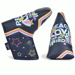 PRG ORIGINAL PREMIUM BLADED GOLF PUTTER HEADCOVER / LTD EDITION / PEACE & LOVE
