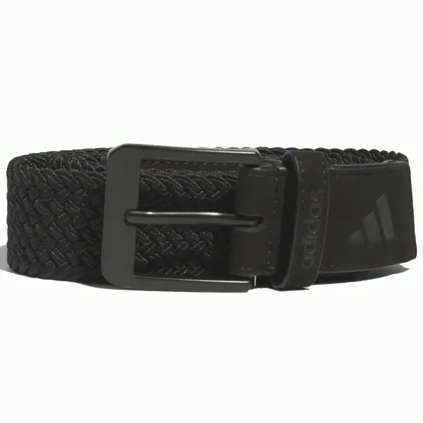 ADIDAS 2023 BRAIDED STRETCH GOLF BELT – BLACK 3 ADIDAS 2023 BRAIDED STRETCH GOLF BELT – BLACK