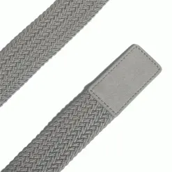ADIDAS 2023 BRAIDED STRETCH GOLF BELT – GREY THREE -KingGolf Sales Store BRAIDED BELT GREY2 600x600 1