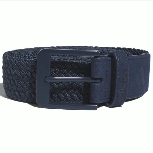 ADIDAS 2023 BRAIDED STRETCH GOLF BELT – COLLEGIATE NAVY 3 ADIDAS 2023 BRAIDED STRETCH GOLF BELT – COLLEGIATE NAVY