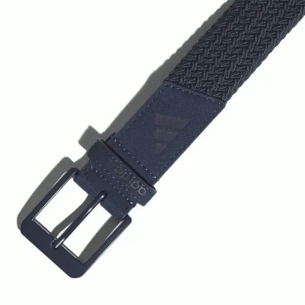 ADIDAS 2023 BRAIDED STRETCH GOLF BELT – COLLEGIATE NAVY 4 ADIDAS 2023 BRAIDED STRETCH GOLF BELT – COLLEGIATE NAVY - Image 2