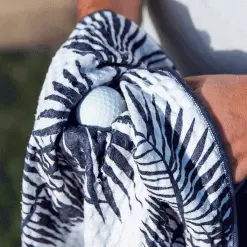 BLUE TEES UTILITY GOLF TOWEL – NAVY PALM 10 BLUE TEES UTILITY GOLF TOWEL – NAVY PALM -KingGolf Sales Store BTT2 600x600 3