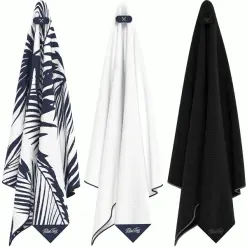 BLUE TEES UTILITY GOLF TOWEL – NAVY PALM 11 BLUE TEES UTILITY GOLF TOWEL – NAVY PALM -KingGolf Sales Store BTTOWEL 600x600 3