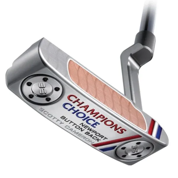 SCOTTY CAMERON CHAMPIONS CHOICE BUTTON BACK NEWPORT PUTTER – LIMITED RELEASE 3 SCOTTY CAMERON CHAMPIONS CHOICE BUTTON BACK NEWPORT PUTTER – LIMITED RELEASE