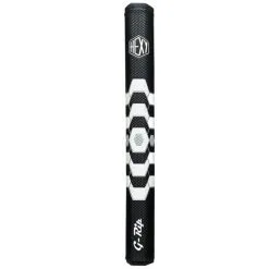 G-RIP HEXY MIDSIZE PUTTER GRIP – BLACK / WHITE