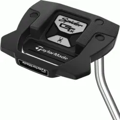 TAYLORMADE SPIDER GTX SINGLE BEND PUTTER – BLACK