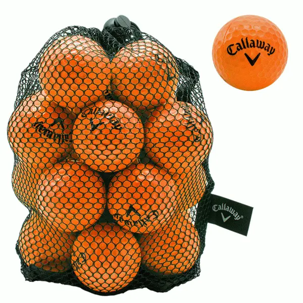CALLAWAY HX PRACTICE SOFT FLITE GOLF BALLS 9 BALL PACK – ORANGE 3 CALLAWAY HX PRACTICE SOFT FLITE GOLF BALLS 9 BALL PACK – ORANGE