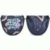 PRG ORIGINAL PREMIUM MALLET GOLF PUTTER HEADCOVER / LTD EDITION / PEACE & LOVE -KingGolf Sales Store MALLET PEACE 600x600 1