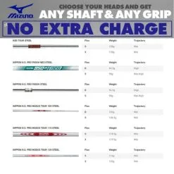 MIZUNO PRO 221 IRONS / STEEL SHAFTS 16 MIZUNO PRO 221 IRONS / STEEL SHAFTS -KingGolf Sales Store MIZSHAFT2 600x600 4