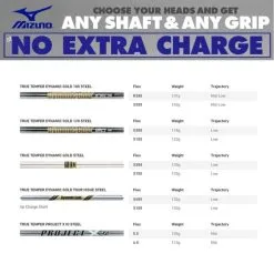 MIZUNO PRO 223 IRONS / STEEL SHAFTS -KingGolf Sales Store MIZSHAFT3 600x600 1