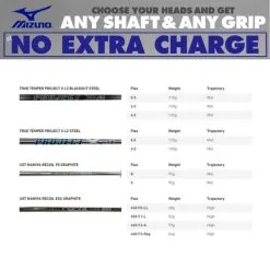 MIZUNO JPX 923 HOT METAL PRO IRONS / STEEL SHAFTS -KingGolf Sales Store MIZSHAFT4 600x600 5