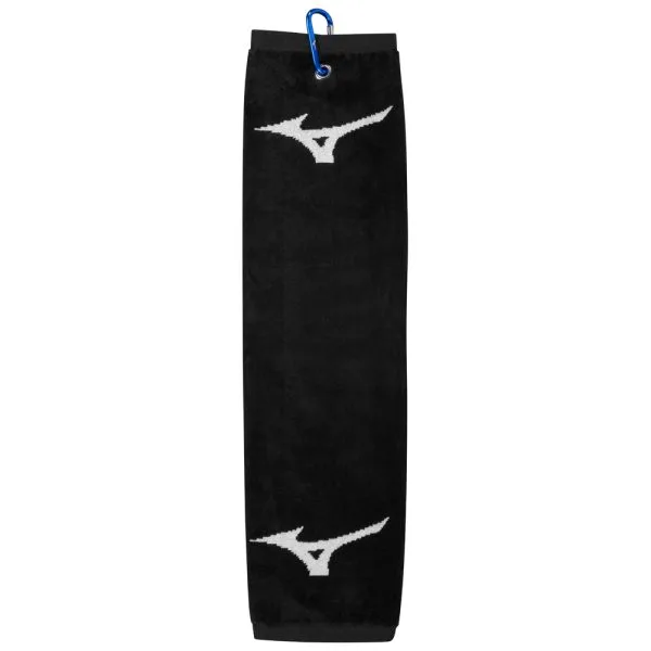 MIZUNO 2023 TRI-FOLD RB GOLF TOWEL – BLACK 4 MIZUNO 2023 TRI-FOLD RB GOLF TOWEL – BLACK - Image 2