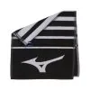 MIZUNO RB TOUR GOLF TOWEL – BLACK / WHITE -KingGolf Sales Store Mizuno Tour black 2 600x598 1