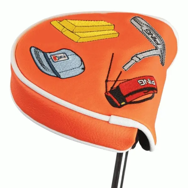 PING DECAL MALLET PUTTER COVER 3 PING DECAL MALLET PUTTER COVER