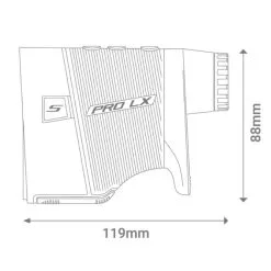 SHOT SCOPE PRO LX LASER RANGEFINDER – BLUE -KingGolf Sales Store PROLX Blue 19 min 600x600 1