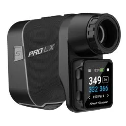 SHOT SCOPE PRO LX+ LASER RANGEFINDER / GOLF GPS / SHOT TRACKER – GREY