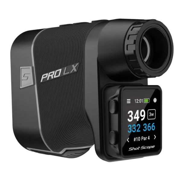 SHOT SCOPE PRO LX+ LASER RANGEFINDER / GOLF GPS / SHOT TRACKER – GREY 3 SHOT SCOPE PRO LX+ LASER RANGEFINDER / GOLF GPS / SHOT TRACKER – GREY