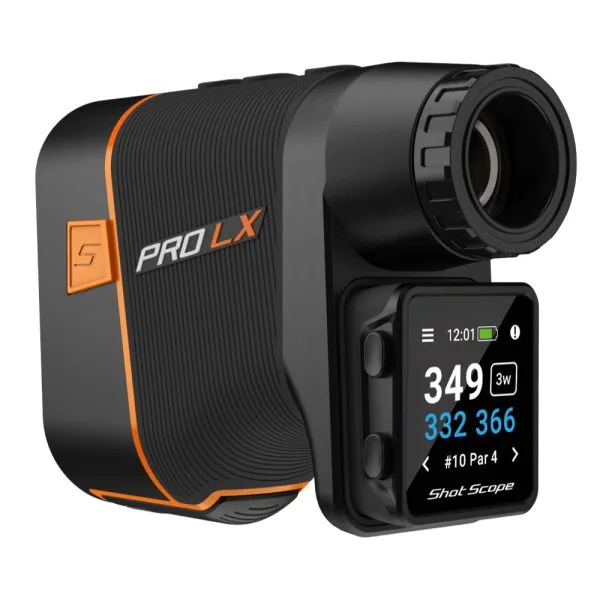 SHOT SCOPE PRO LX+ LASER RANGEFINDER / GOLF GPS / SHOT TRACKER – ORANGE 3 SHOT SCOPE PRO LX+ LASER RANGEFINDER / GOLF GPS / SHOT TRACKER – ORANGE