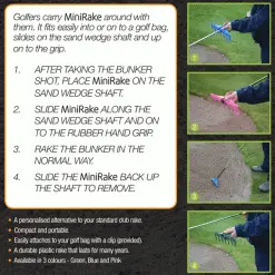 MINI-RAKE GOLF GRIP RAKE -KingGolf Sales Store RAKE2 600x600 1