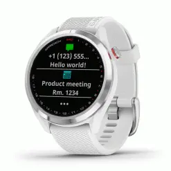 GARMIN APPROACH S42 GOLF GPS WATCH – WHITE 20 GARMIN APPROACH S42 GOLF GPS WATCH – WHITE -KingGolf Sales Store S42W4 600x600 1