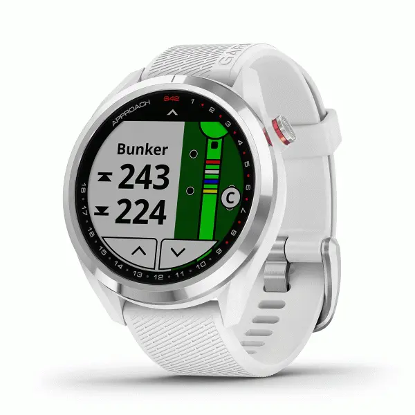 GARMIN APPROACH S42 GOLF GPS WATCH – WHITE 5 GARMIN APPROACH S42 GOLF GPS WATCH – WHITE - Image 3