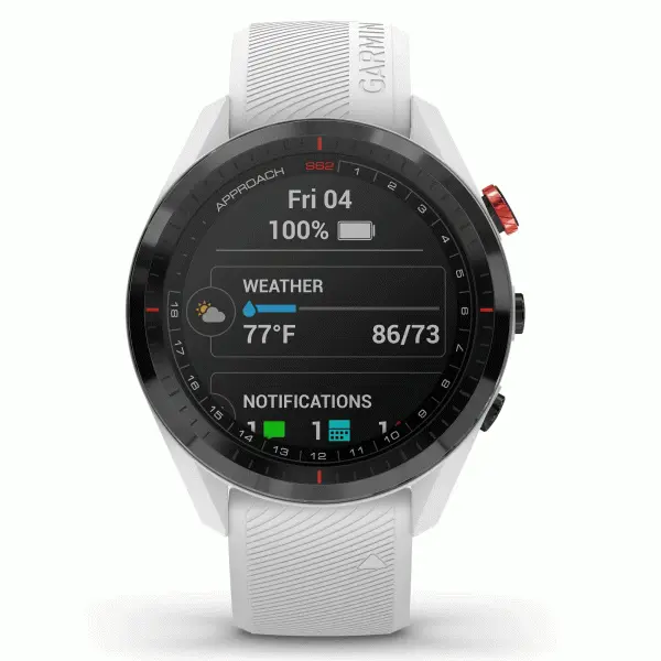 GARMIN APPROACH S62 GOLF GPS WATCH – WHITE 7 GARMIN APPROACH S62 GOLF GPS WATCH – WHITE - Image 5
