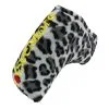 SEEMORE BLADED CHEETAH PRINT PUTTER COVER / LTD EDITION / BLACK CHEETAH -KingGolf Sales Store SEEMORE CHEETAH grey1 600x600 1