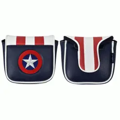 PRG ORIGINAL PREMIUM SPIDER GOLF PUTTER HEADCOVER / LTD EDITION / CAPTAIN AMERICA