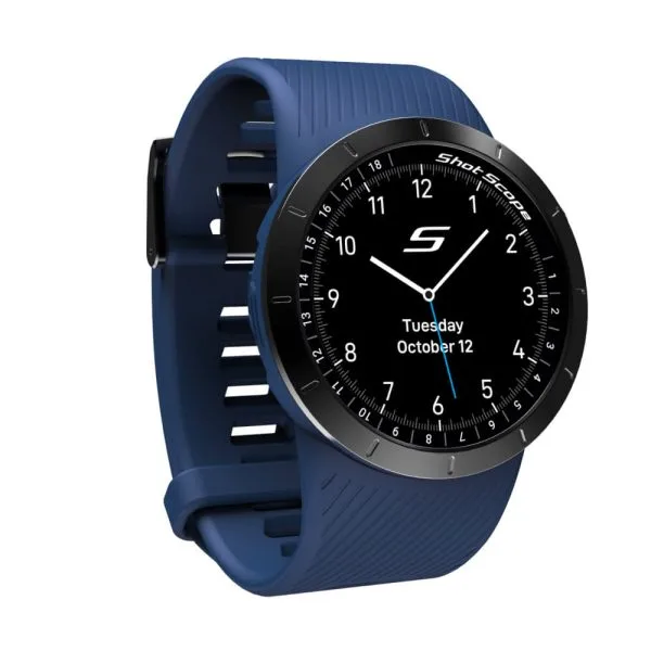 SHOT SCOPE X5 GOLF WATCH / GAME TRACKER – MIDNIGHT BLUE – PREORDER EARLY APRIL 4 SHOT SCOPE X5 GOLF WATCH / GAME TRACKER – MIDNIGHT BLUE – PREORDER EARLY APRIL - Image 2