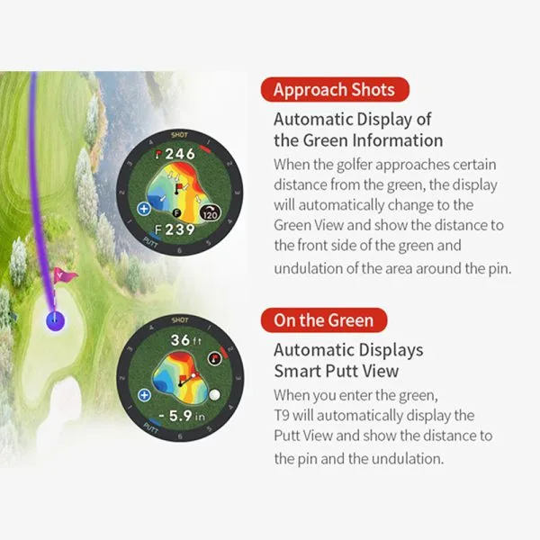 VOICE CADDIE A2 GOLF GPS SMART WATCH 11 VOICE CADDIE A2 GOLF GPS SMART WATCH - Image 9