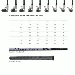 CLEVELAND LAUNCHER HB TURBO LADIES IRONS -KingGolf Sales Store TBL 600x600 1