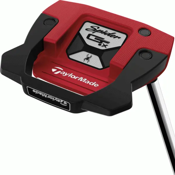 TAYLORMADE SPIDER GTX SMALL SLANT PUTTER – RED 3 TAYLORMADE SPIDER GTX SMALL SLANT PUTTER – RED