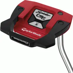 TAYLORMADE SPIDER GTX SINGLE BEND PUTTER – RED