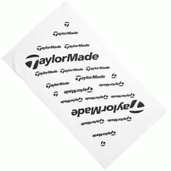 TAYLORMADE TOUR CART TOWEL – WHITE