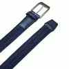 UNDER ARMOUR BRAIDED STRETCH GOLF BELT – NAVY