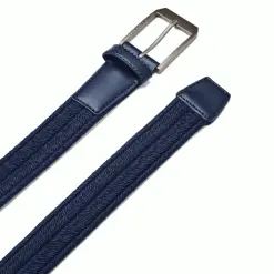 UNDER ARMOUR BRAIDED STRETCH GOLF BELT – NAVY