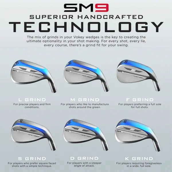 TITLEIST VOKEY SM9 WEDGE – TOUR CHROME 10 TITLEIST VOKEY SM9 WEDGE – TOUR CHROME - Image 8