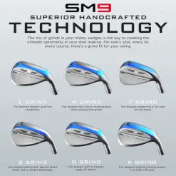 TITLEIST VOKEY SM9 WEDGES – BRUSHED STEEL 12 TITLEIST VOKEY SM9 WEDGES – BRUSHED STEEL -KingGolf Sales Store VOKEYSM9TECH 600x600 4