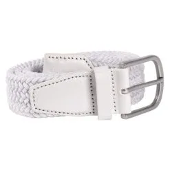 GALVIN GREEN WAVE GOLF BELT – WHITE