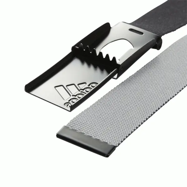 ADIDAS REVERSIBLE WEBBING GOLF BELT – BLACK 5 ADIDAS REVERSIBLE WEBBING GOLF BELT – BLACK - Image 3