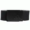 ADIDAS REVERSIBLE WEBBING GOLF BELT – BLACK -KingGolf Sales Store WEBBINGBELT BLACK 600x600 1